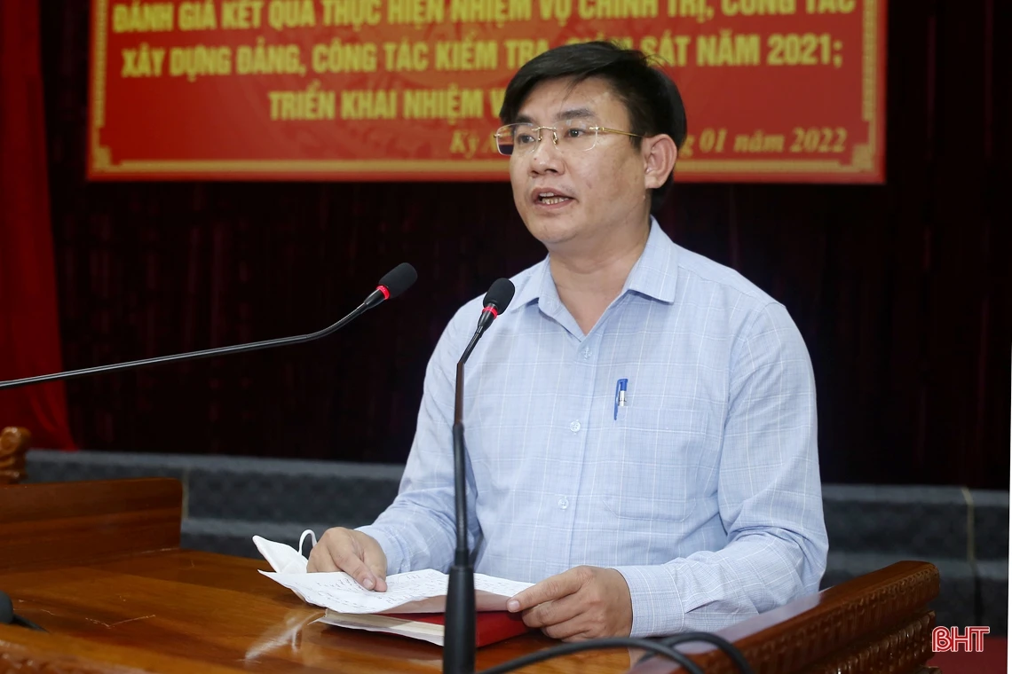 Huyện Kỳ Anh cần cụ thể hóa các nghị quyết phù hợp với điều kiện địa phương