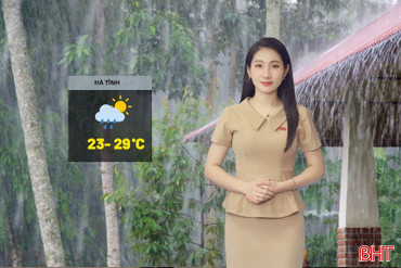 Dự báo thời tiết Hà Tĩnh ngày 31/8: Ngày có mưa vừa, mưa to