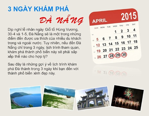 Mách bạn 3 ngày khám phá Đà Nẵng dịp nghỉ lễ 30/4 ảnh 1