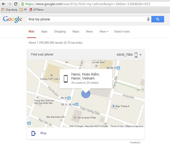 Cách tìm điện thoại Android bị mất nhờ "find my phone" ảnh 5