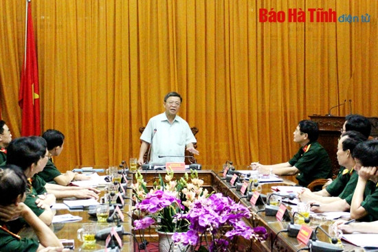 Chuẩn bị tốt các điều kiện cho Đại hội Đảng bộ Quân sự tỉnh ảnh 1