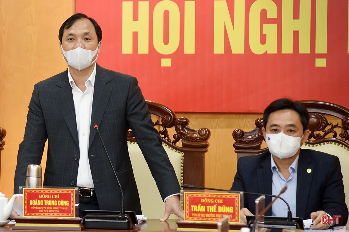 Ban Chấp hành Đảng bộ tỉnh Hà Tĩnh rà soát, đánh giá kết quả năm 2021, triển khai nhiệm vụ năm 2022