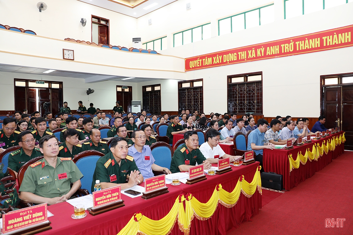 Gắn lý luận với tác chiến trong diễn tập khu vực phòng thủ của TX Kỳ Anh