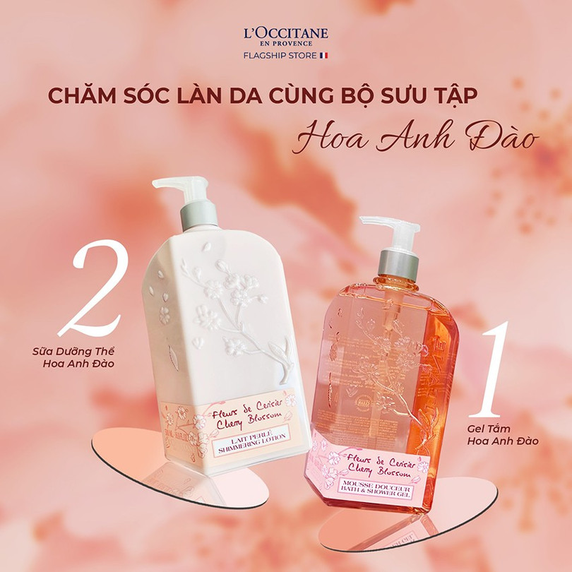 Bộ đôi chăm sóc da cùng Hoa Anh Đào L'Occitane 5.jpg