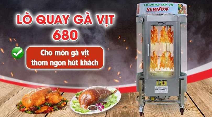 Hình ảnh lò quay vịt bằng than 680 Top 3 mẫu lò 1.jpg
