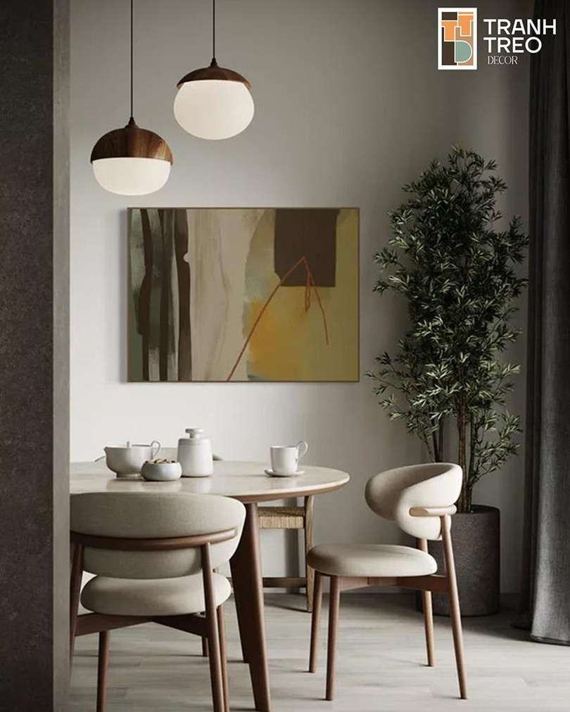Tranh treo tường hiện đại trở thành điểm nhấn độc đáo cho không gian sống Tranh treo Decor2.jpg