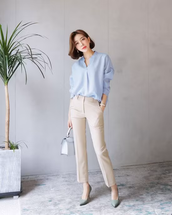 Mách bạn mặc đẹp cùng các kiểu váy áo sơ mi