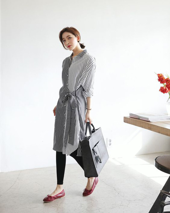 Mách bạn mặc đẹp cùng các kiểu váy áo sơ mi