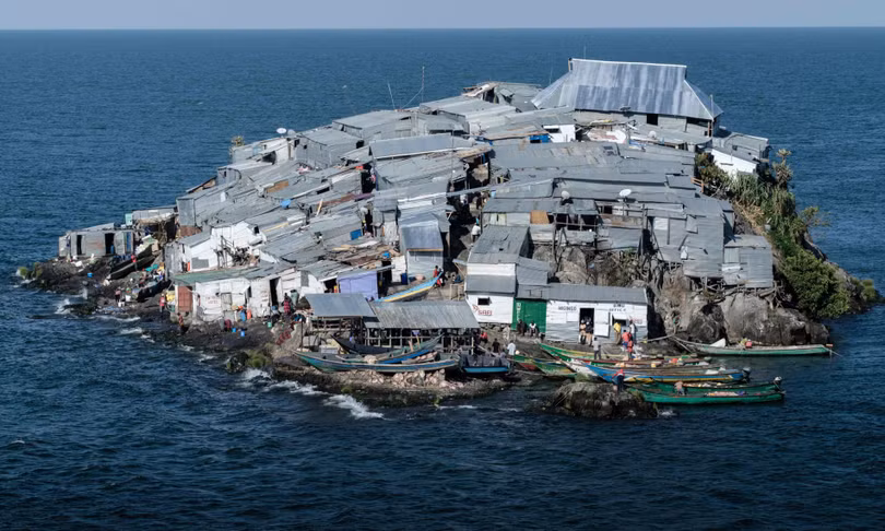 Cuộc sống trên “đảo rùa” chật chội Migingo