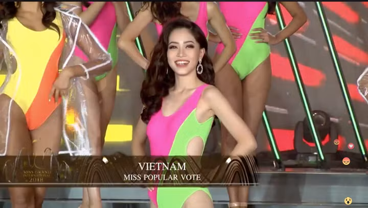 Á hậu Bùi Phương Nga dừng chân tại top 10 Miss Grand 2018