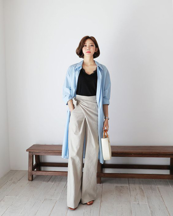 Mách bạn mặc đẹp cùng các kiểu váy áo sơ mi