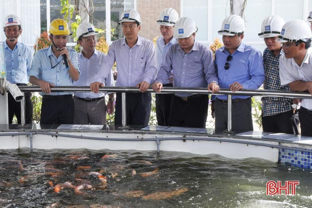 Đoàn công tác tỉnh Quảng Bình tham quan Khu Kinh tế Vũng Áng