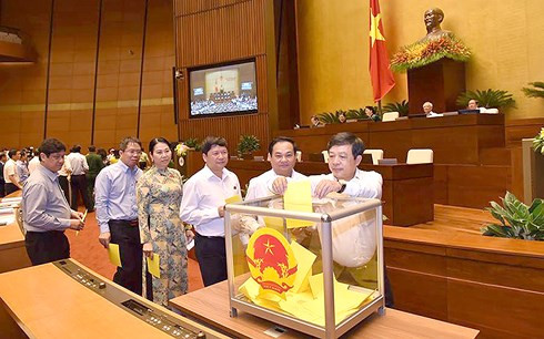 quốc hội thông qua danh sách 48 người được lấy phiếu tín nhiệm hình 1 Quốc hội thông qua danh sách 48 người được lấy phiếu tín nhiệm