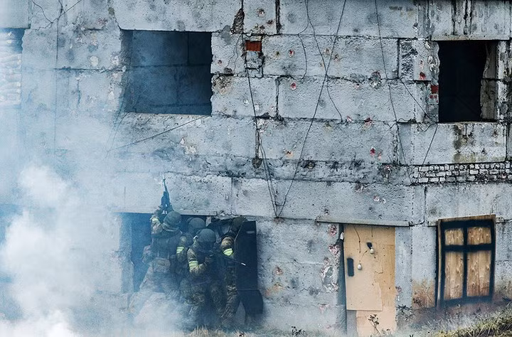 Cận cảnh quy trình huấn luyện đặc nhiệm Spetsnaz ưu tú nhất của Nga