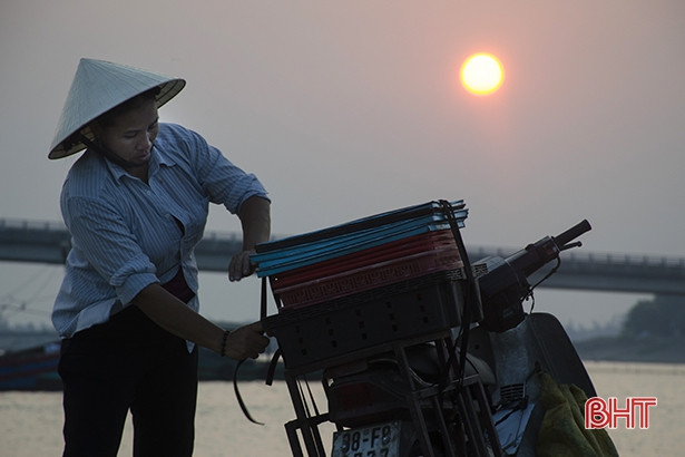 Ngắm mặt trời hoàng hôn tuyệt đẹp trên quê hương Hà Tĩnh