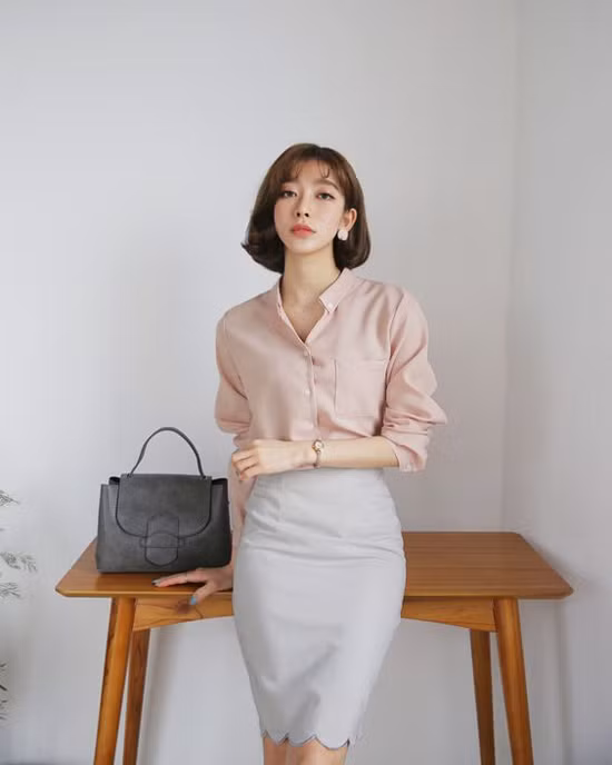 Mách bạn mặc đẹp cùng các kiểu váy áo sơ mi