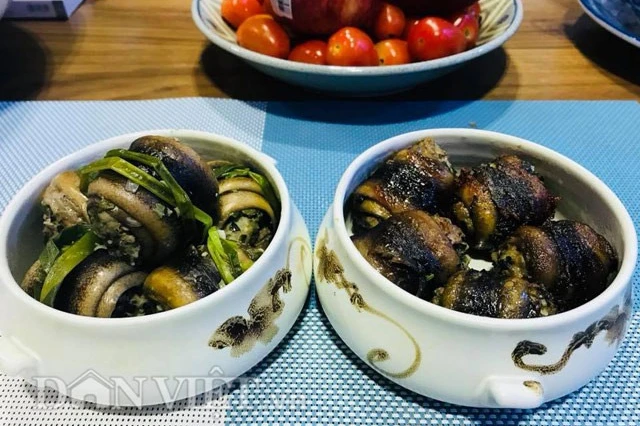 Cách làm món lươn cuốn thịt rán thơm phức, bé ăn vừa ngon vừa bổ