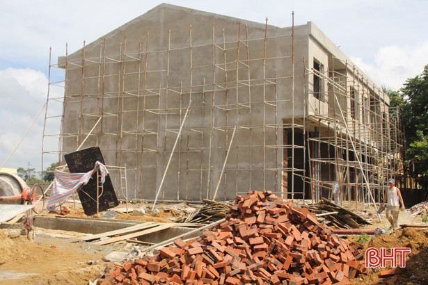 Hoàn thành 80% khối lượng công trình chợ huyện Hương Khê