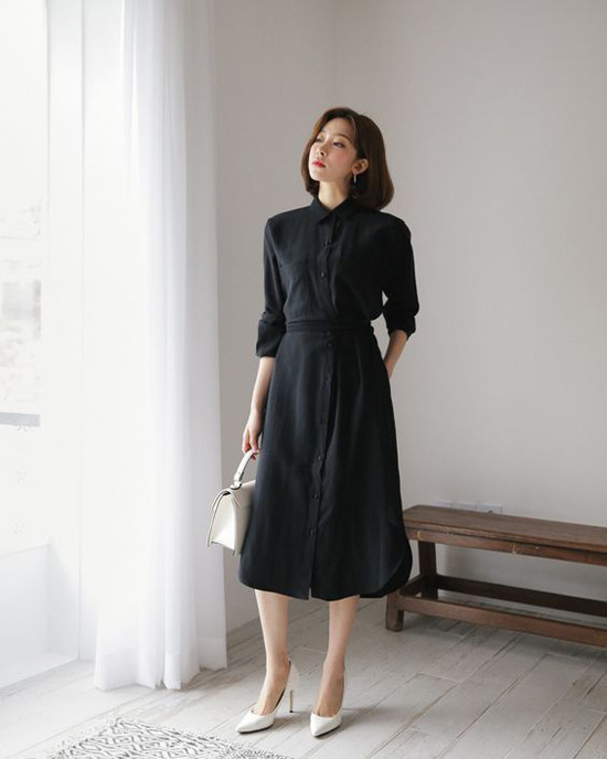 Mách bạn mặc đẹp cùng các kiểu váy áo sơ mi