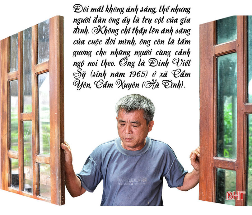 Cuộc đời sáng từ đôi mắt “tối”