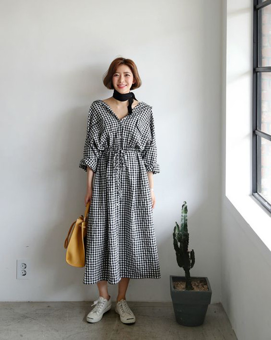 Mách bạn mặc đẹp cùng các kiểu váy áo sơ mi