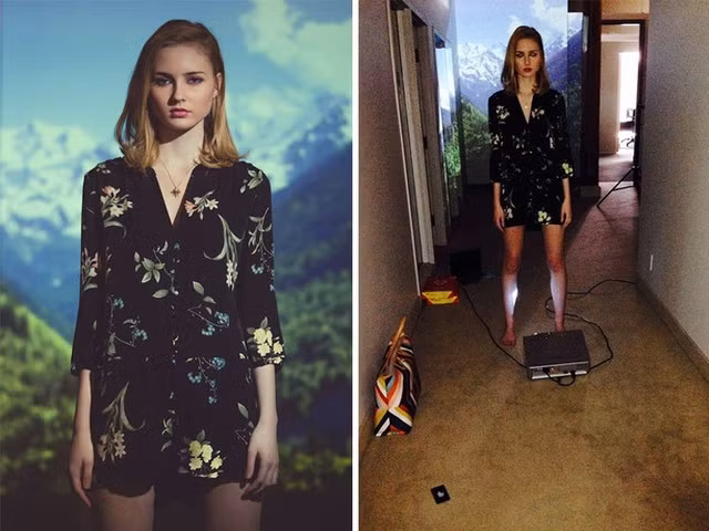 Hậu trường hài hước của những bức ảnh đẹp lung linh trên mạng