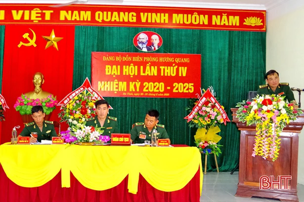 Xây dựng vững chắc thế trận biên phòng toàn dân trên vùng biên giới Vũ Quang