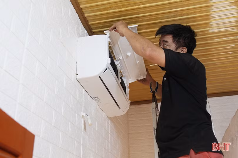 Muôn kiểu chống nóng của người Hà Tĩnh