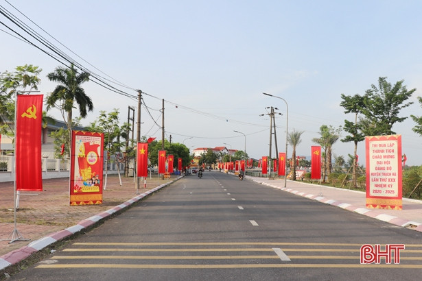 Trưởng ban Tuyên giáo Tỉnh ủy kiểm tra công tác chuẩn bị đại hội các huyện Thạch Hà, Can Lộc