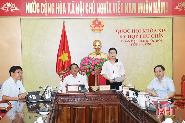 Đoàn ĐBQH Hà Tĩnh góp ý xây dựng Luật Doanh nghiệp ảnh 2 Đoàn ĐBQH Hà Tĩnh góp ý xây dựng Luật Doanh nghiệp