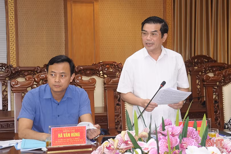 Khuyến khích huyện Nghi Xuân bầu Bí thư Huyện ủy trực tiếp tại đại hội