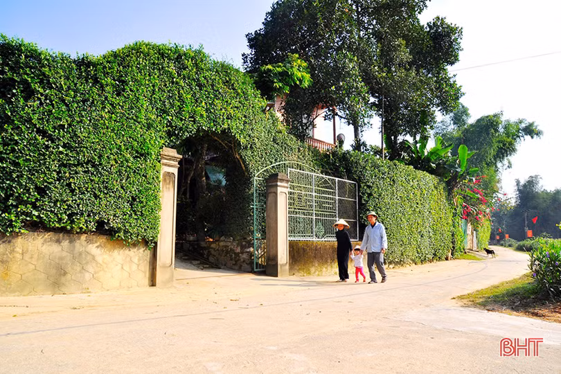 Xã An Hòa Thịnh phấn đấu trở thành trung tâm thị tứ vùng 2 của Hương Sơn