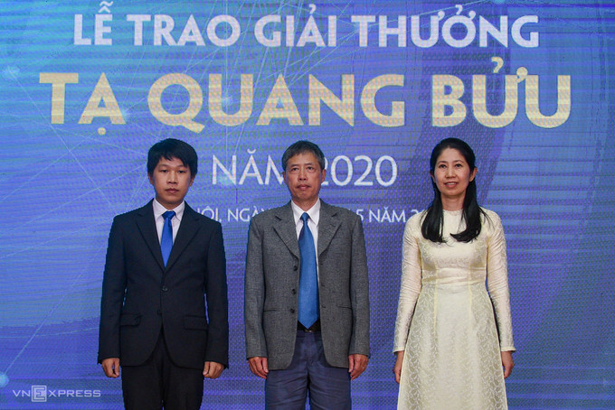 Ba nhà khoa học nhận Giải thưởng Tạ Quang Bửu năm 2020
