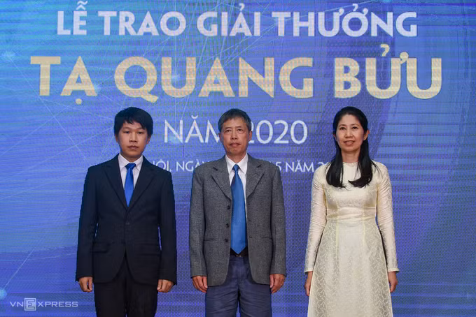 Ba nhà khoa học nhận Giải thưởng Tạ Quang Bửu năm 2020