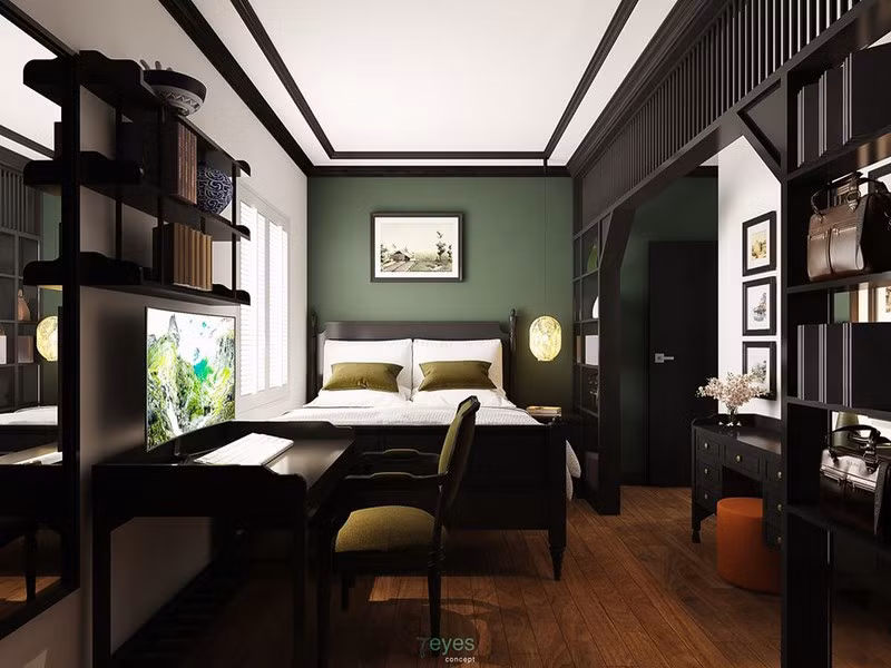 Căn hộ hoài cổ theo kiến trúc Đông Dương của vợ chồng 9X