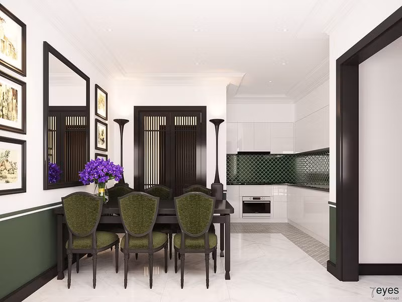 Căn hộ hoài cổ theo kiến trúc Đông Dương của vợ chồng 9X