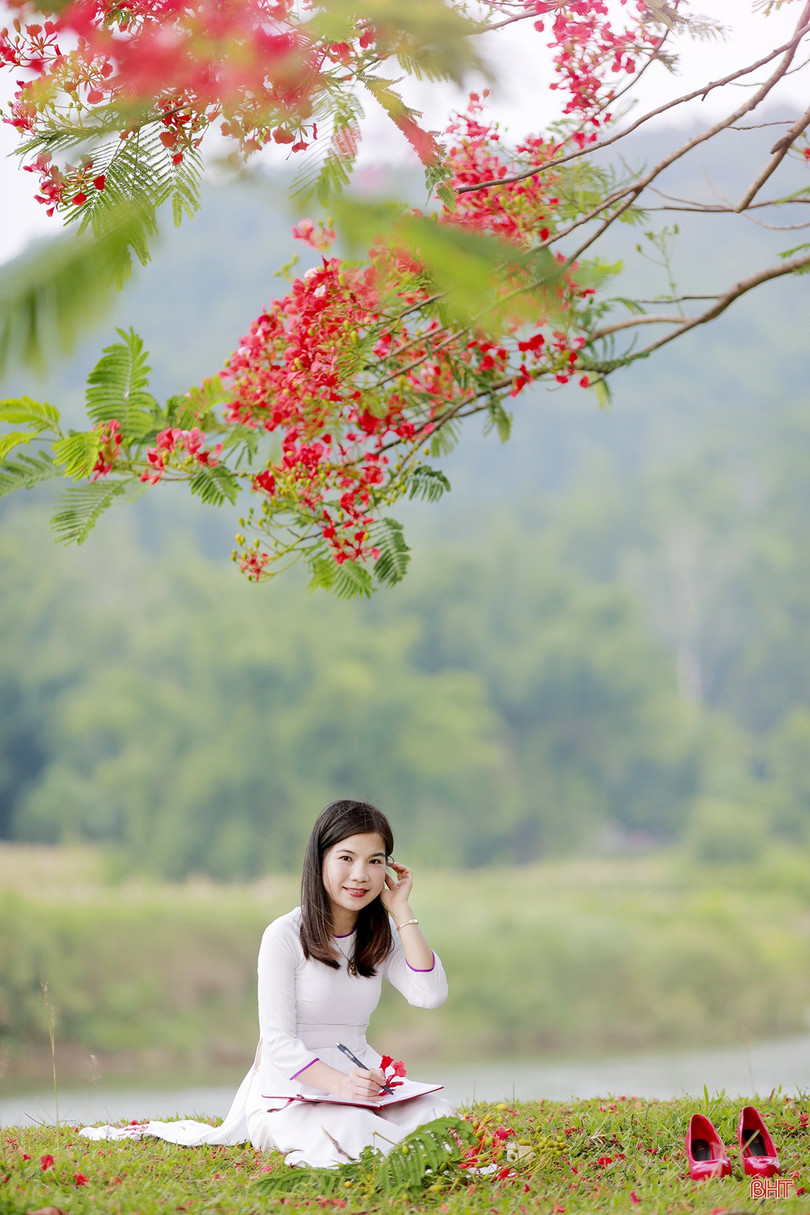 Tuổi học trò xao xuyến mùa phượng đỏ