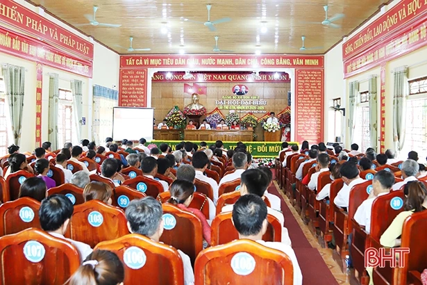 Nhiều địa phương ở Hà Tĩnh tổ chức đại hội Đảng nhiệm kỳ 2020 - 2025