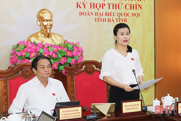 Đoàn ĐBQH Hà Tĩnh góp ý xây dựng Luật Doanh nghiệp ảnh 3 Đoàn ĐBQH Hà Tĩnh góp ý xây dựng Luật Doanh nghiệp