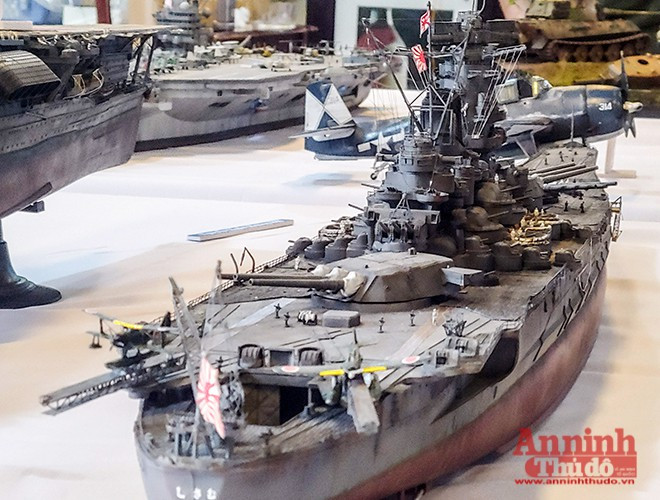Choáng ngợp những khí tài quân sự do người đam mê mô hình ở Hà Nội lắp ráp, chế tạo