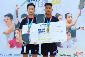 Nam sinh Hà Tĩnh vô địch giải Pickleball quốc tế tại Malaysia