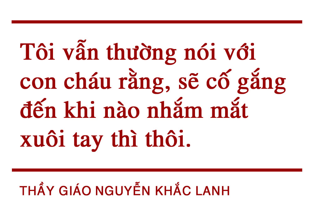 Cựu giáo chức một đời tận tụy vì sự nghiệp “trồng người”