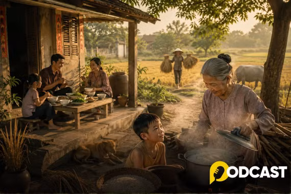 Podcast tản văn: Dẻo thơm hương gạo mới