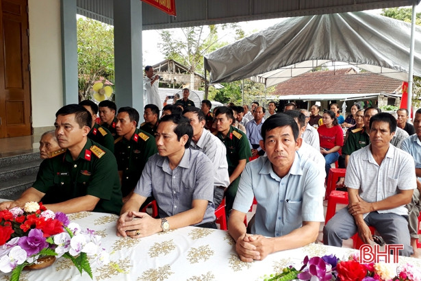 Bàn giao nhà đồng đội cho quân nhân hoàn cảnh khó khăn tại Can Lộc