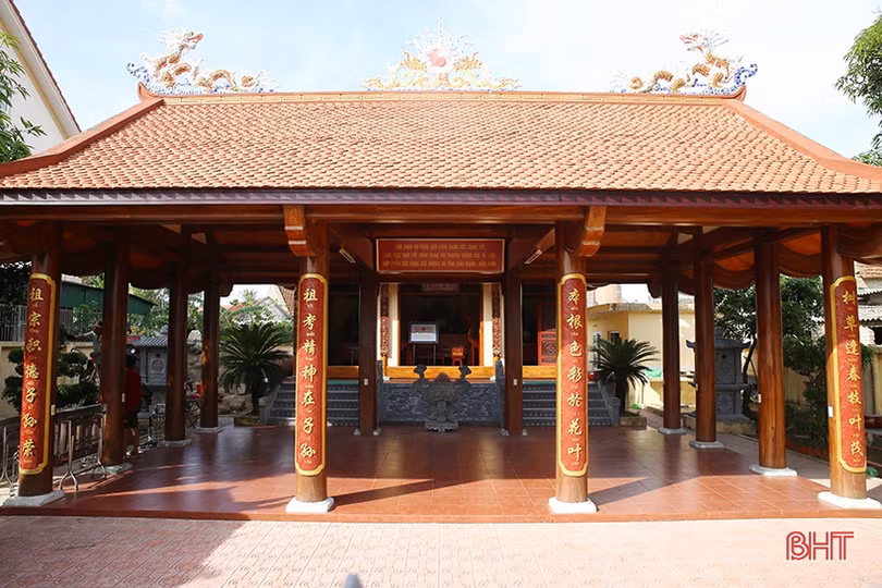 Dòng họ Trần Hậu ở Hà Tĩnh tỏa bóng tiền nhân