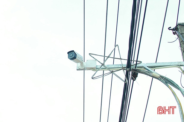 Lắp camera giám sát an ninh ở xã ven biển Hà Tĩnh