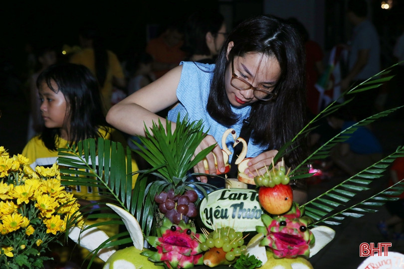 Đẹp mắt những mâm cỗ trung thu trong “Mùa trăng sum vầy” Trường Albert Einstein