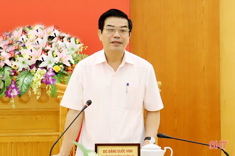 Soát xét công tác chuẩn bị Đại hội Thi đua yêu nước toàn tỉnh Hà Tĩnh lần thứ VII