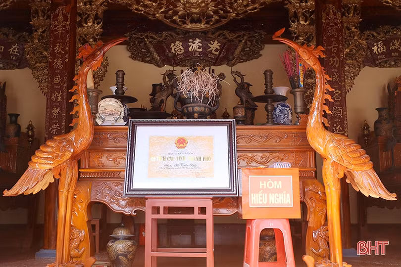 Dòng họ Trần Hậu ở Hà Tĩnh tỏa bóng tiền nhân