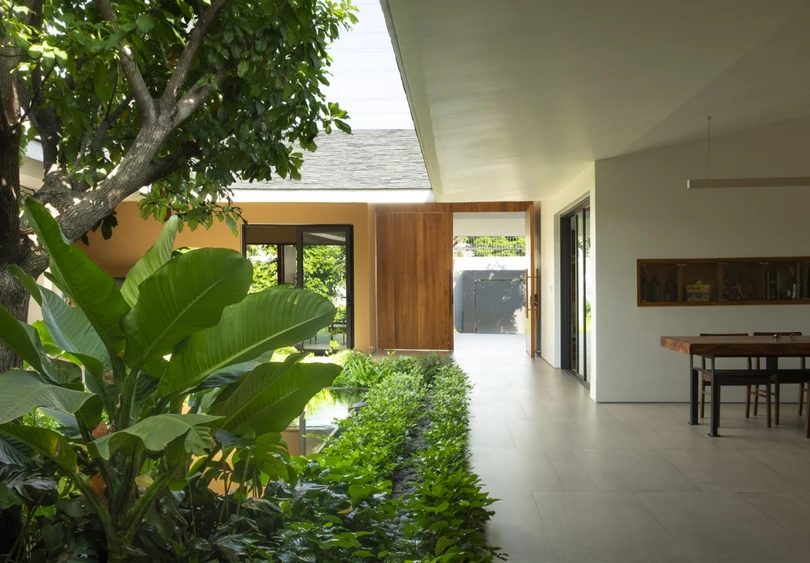 Ngôi nhà dành cho 3 thế hệ có sự phân chia hợp lý, khoa học